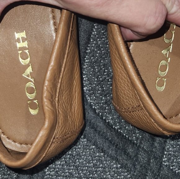 COACH FREDERICA PEBBLE GRAIN LEATHER SIZE 7.5 WORN A HANDFUL OF TIMES. - Picture 9 of 10